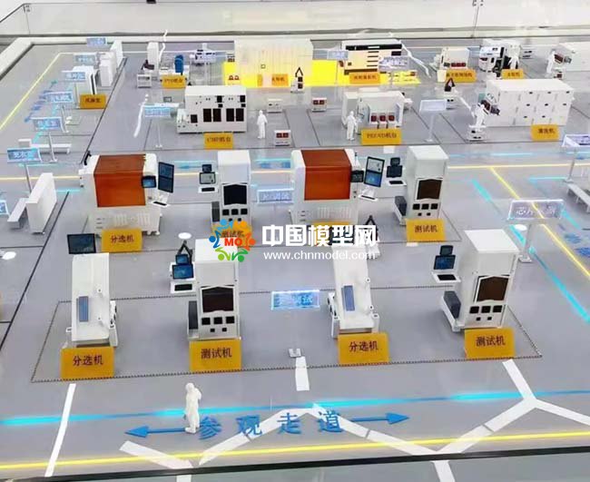 集成電路產業(yè)鏈智能制造演示沙盤模型