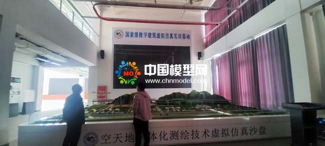 空天地一體化化測繪技術虛擬仿真沙盤模型