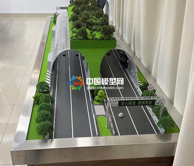 隧道模型，隧道工程沙盤模型，隧道施工沙盤模型