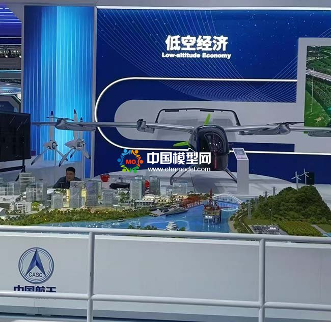 低空經(jīng)濟(jì)沙盤(pán)模型