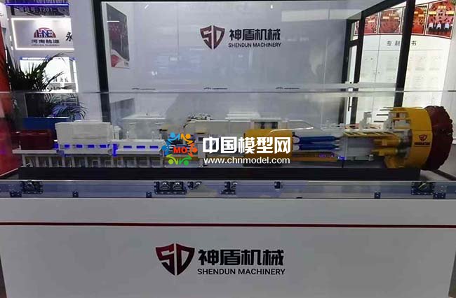工程機械模型礦井盾構機模型掘進機模型