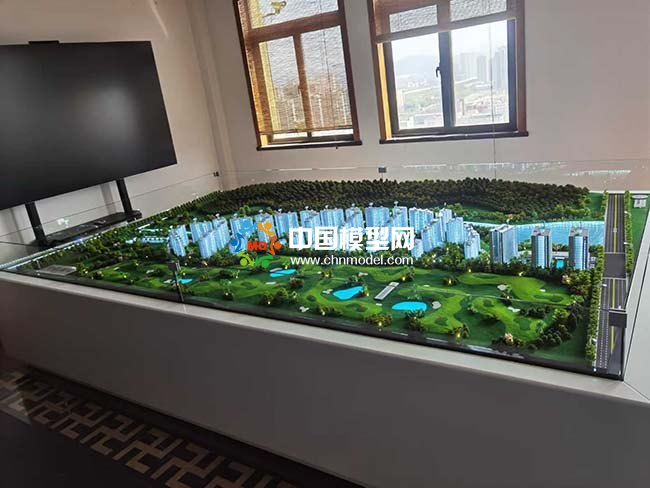 七彩瀾灣房地產售樓沙盤模型