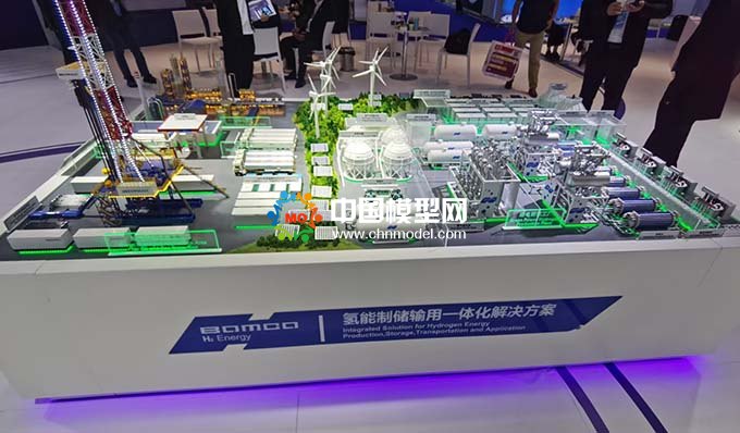 氫能制儲輸用一體化沙盤模型