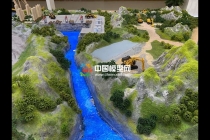 液壓挖掘機(jī)工作場景沙盤模型