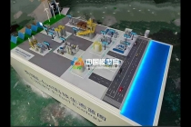 奇瑞E-fuel綠色合成燃料科技生態(tài)沙盤(pán)模型