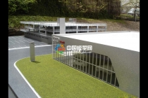 汽車展館沙盤模型，汽車展廳4S店沙盤模型