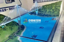 金沙江大橋沙盤模型