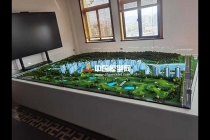 七彩瀾灣房地產(chǎn)售樓沙盤(pán)模型