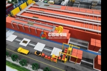 窯廠沙盤模型，磚廠沙盤模型