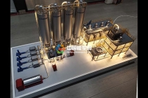 粉料氣力輸送系統(tǒng)沙盤(pán)模型