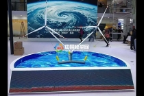 海上風機海上風力發電沙盤模型