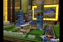 蘭州中心售樓展示沙盤(pán)模型