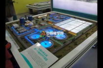 中國水務海外EPC項目沙盤模型，水處理沙盤模型