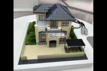 ?墅式光儲能光伏涼亭沙盤模型